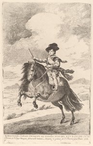 Baltasar Carlos door Francisco de Goya after Diego Velázquez
