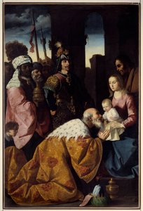 Aanbidding der Wijzen door Francisco de Zurbaran