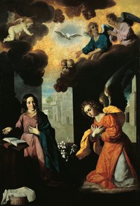 Aankondiging door Francisco de Zurbaran