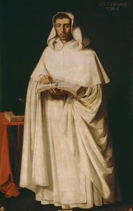 Broeder Jeronimo Perez, door Francisco de Zurbaran (1598-1664)