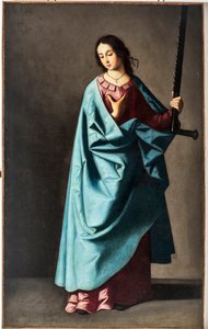 Grote Martelaar Euphemia door Francisco de Zurbaran
