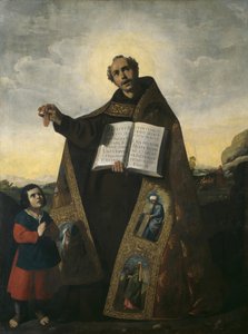 Sint Romanus van Antiochië en Sint Barulas, 1638 door Francisco de Zurbaran
