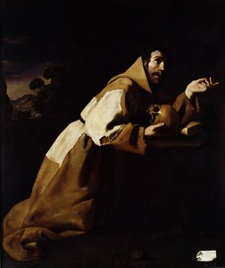 St. Franciscus in meditatie, 1639