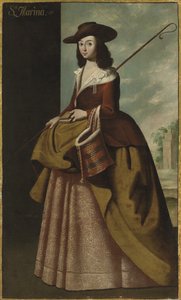 St. Margaretha van Antiochië, 1656 door Francisco de Zurbaran