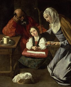 De Heilige Familie door Francisco de Zurbaran