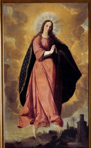 De Onbevlekte Ontvangenis door Francisco de Zurbaran
