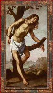 Het martelaarschap van Sint Sebastiaan, ca. 1650 door Francisco de Zurbaran