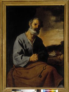 De berouw van St. Peter door Francisco de Zurbaran