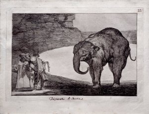Dierlijke Dwaasheid door Francisco de Goya