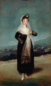 Portret van de Markiezin van Santiago