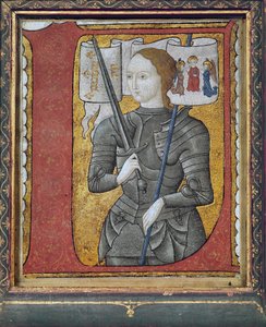 Versierde Initiaal met Jeanne d