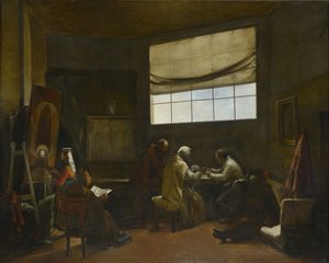 Atelier van de kunstenaar