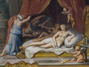 Allegorie van Vuur die Jupiter en Semele voorstelt