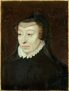 Portret van Catherine de Medicis (1519-1589), koningin van Frankrijk