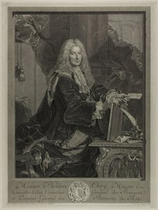 Portret van Philibert Orrey door Francois Bernard Lepicie