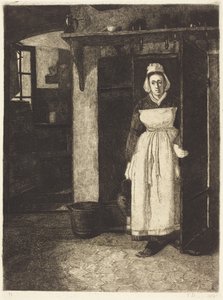 De kelderdeur door François Bonvin
