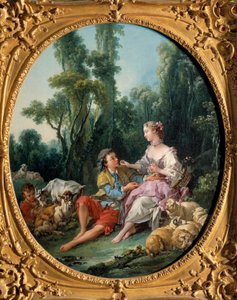Denken ze aan druiven? 1746 door François Boucher