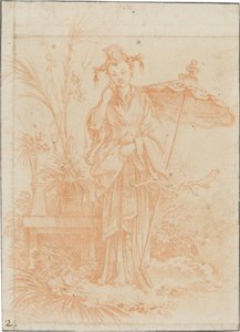 Chinoiserie (De tuinherster) door François Boucher