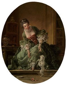 Het gehoorzame hondje door François Boucher