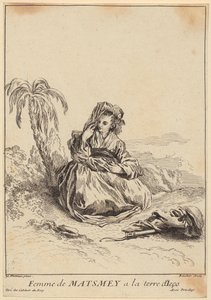 Gevangen tortelduif door François Boucher