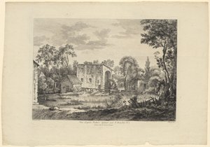 Natuurstudie naar François Boucher (nr. 1) door François Boucher