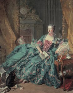 Portret van Madame de Pompadour door François Boucher