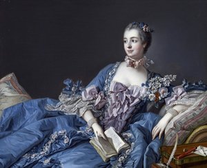Portret van de markiezin de Pompadour