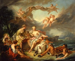 De ontvoering van Europa door François Boucher