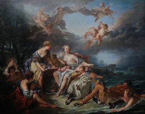 De roof van Europa door François Boucher