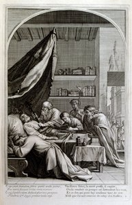 Gravure door Francois Chauveau 1680 