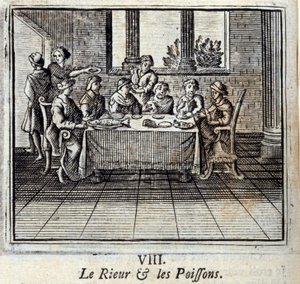 Het Gelach en de Vissen door Francois Chauveau