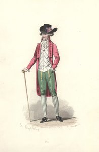 Dandy, tijdperk van Marie Antoinette