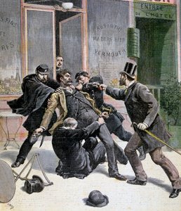 De arrestatie van Ravachol, 1892