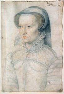 Portret van Diane de Clermont, Mademoiselle de Monlor door François Clouet