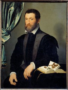 Portret van de apotheker Pierre Quthe (1519-ca1588) door François Clouet