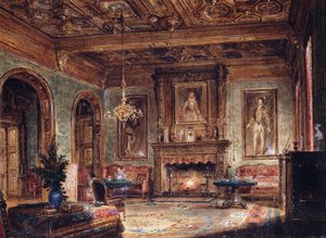 De Salon in het Kasteel van Marchais, 1852