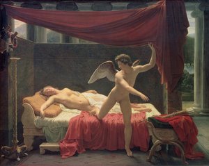 Cupido en Psyche, 1817