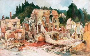 Clermont-en-Argonne, Frankrijk, augustus 1915