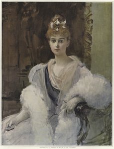 Schets voor een portret van Mme de M