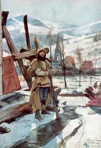 Wacht houden bij Metzeral, Elzas, januari 1916, 1926