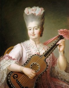 Marie Clotilde van Frankrijk, koningin van Sardinië door Francois Hubert Drouais