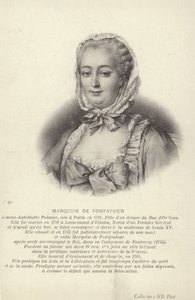 Markiezin de Pompadour door Francois Hubert Drouais