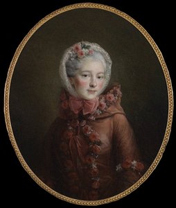 Portret van Prinses Natalya Petrovna Galitzine 1741-1837, 1760 door Francois Hubert Drouais