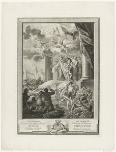 De Genade van Jozef II, gegraveerd door Mathias de Sallieth door Francois Joseph Pfeiffer