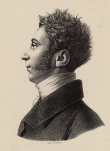 Portret van Franz Xavier Wolfgang Mozart 1791-1844