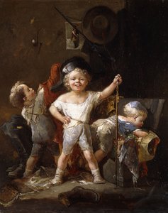 Verkleden door Francois Louis Lanfant de Metz