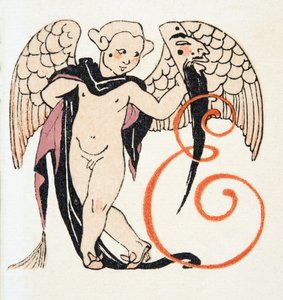 Cupido, pub. 1922 (pochoir print)