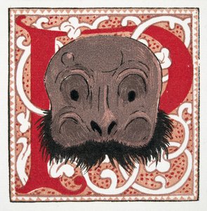 Gezichtsmasker, pub. 1922 (pochoir print)