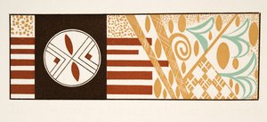 Grafische illustratie uit Prométhée Enchaîné door Aeschylus, pub. 1941 (pochoir print) door Francois Louis Schmied