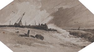 Steiger in een storm